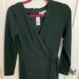 Loft NWT Long sleeve dress Sz 2